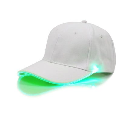 Adjustable Light up LED Cap Flashing Baseball Hip-Hop Luminous Hat KTY Bar Party Event Sporting Event Nighttime Illumination Cap